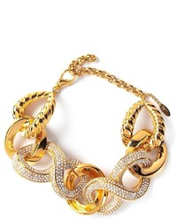 Золотой браслет с украшением от Giuseppe Zanotti