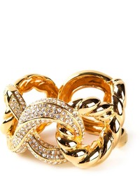 Золотой браслет с украшением от Giuseppe Zanotti