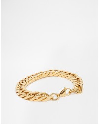 Мужской золотой браслет от Reclaimed Vintage