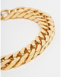 Мужской золотой браслет от Reclaimed Vintage