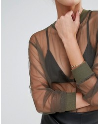 Золотой браслет от Orelia