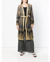 Золотой длинный кардиган от M Missoni