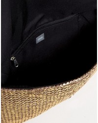 Золотой клатч от Asos