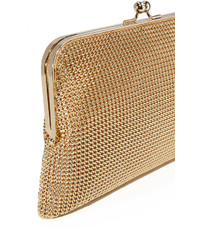 Золотой клатч от Whiting & Davis