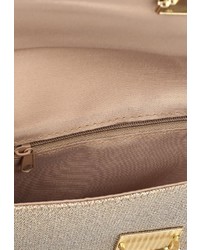 Золотой клатч от Dorothy Perkins