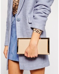 Золотой клатч от Oasis