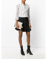 Золотой клатч от Anya Hindmarch