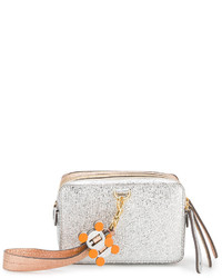 Золотой клатч от Anya Hindmarch