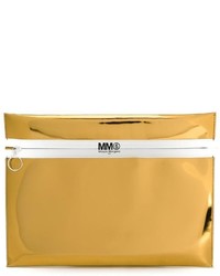 Золотой клатч от MM6 MAISON MARGIELA