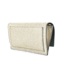 Золотой кожаный клатч от Zac Zac Posen