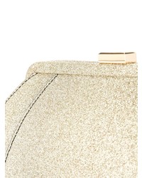 Золотой кожаный клатч от Zac Zac Posen