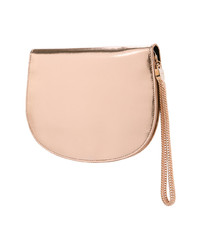 Золотой кожаный клатч от Lanvin