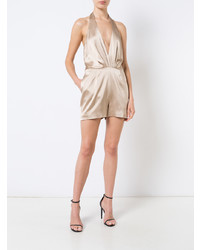 Золотой комбинезон с шортами от Haney
