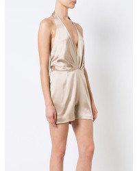 Золотой комбинезон с шортами от Haney