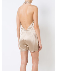 Золотой комбинезон с шортами от Haney