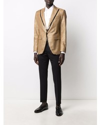 Мужской золотой пиджак от DSQUARED2