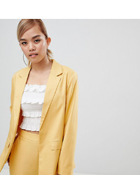 Женский золотой пиджак от Fashion Union Petite