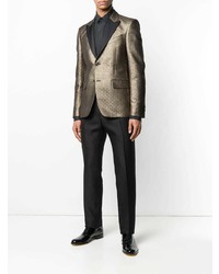 Мужской золотой пиджак от Givenchy
