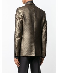 Мужской золотой пиджак от Givenchy