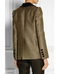 Женский золотой пиджак от Marc Jacobs