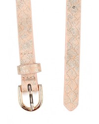 Женский золотой ремень от Jennyfer