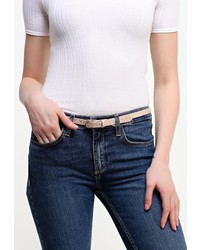 Женский золотой ремень от Jennyfer