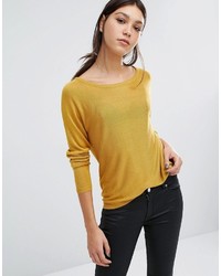 Женский золотой свитер от Vero Moda