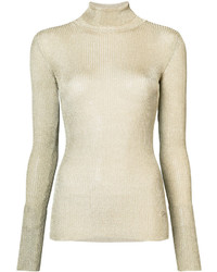 Женский золотой свитер от Vionnet