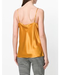 Золотой топ без рукавов от Tory Burch