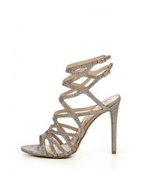 Золотые босоножки на каблуке от River Island