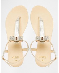 Женские золотые босоножки от Oasis