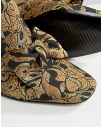 Золотые ботильоны от Asos