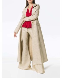 Золотые брюки-клеш от Rosie Assoulin