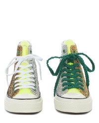 Мужские золотые высокие кеды от Converse X JW Anderson