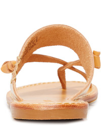 Золотые вьетнамки от Soludos