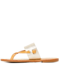 Золотые вьетнамки от Soludos