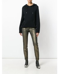 Золотые джинсы скинни от Philipp Plein