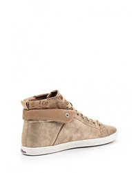 Женские золотые замшевые кеды от s.Oliver