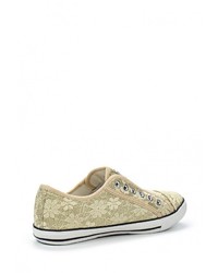 Женские золотые кеды от Bella Comoda