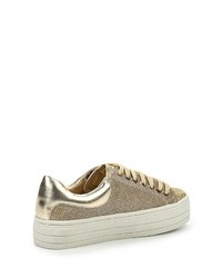 Женские золотые кеды от Damerose