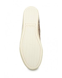 Женские золотые кеды от GUESS