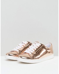 Женские золотые кеды от Faith