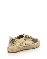 Женские золотые кеды от Sergio Todzi