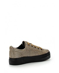 Женские золотые кеды от Tony-p