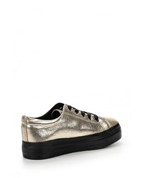 Женские золотые кеды от Tony-p