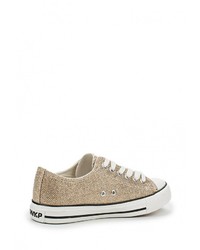 Женские золотые кеды от Tony-p