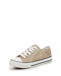 Женские золотые кеды от Tony-p