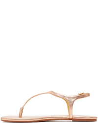 Золотые кожаные вьетнамки от Splendid