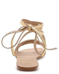 Золотые кожаные гладиаторы от Splendid