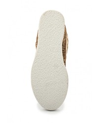 Женские золотые кожаные кеды от Chic &amp; Swag